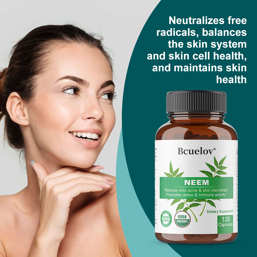Organic Neem Leaf Capsules, He - Herbal Wellness In ulasan dan harga