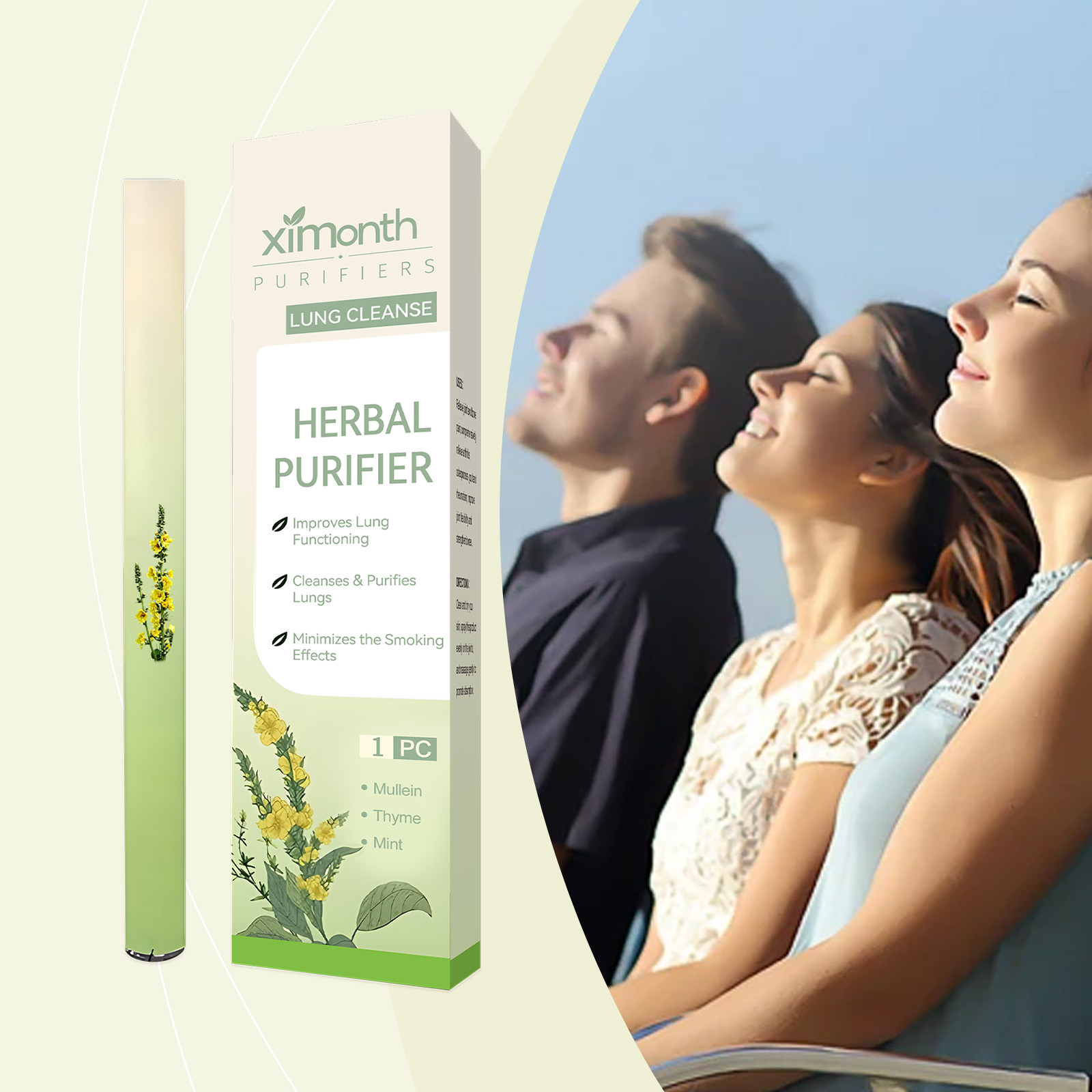 Natural Herbal Breathing Stick - Natural Herbal Wellness ulasan dan harga