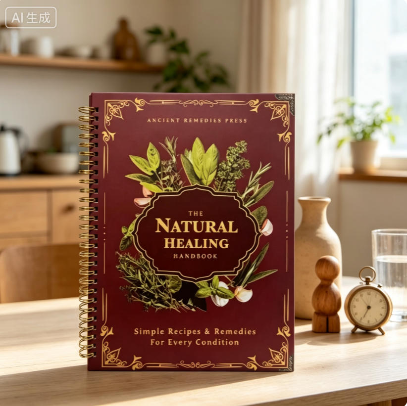The Natural Healing Handbook E - Natural Herbal Wellness ulasan dan harga