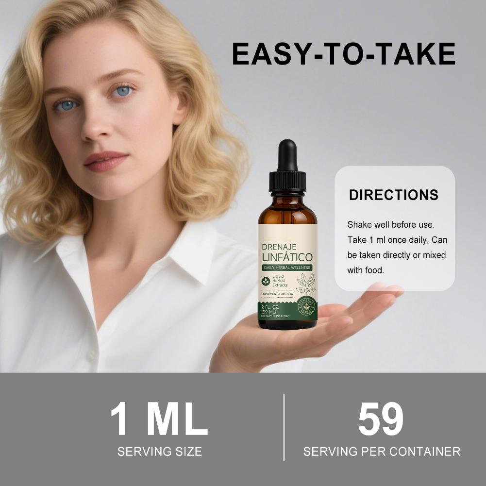 59ml Drenaje Linfatico Natural - Natural Herbal Wellness ulasan dan harga