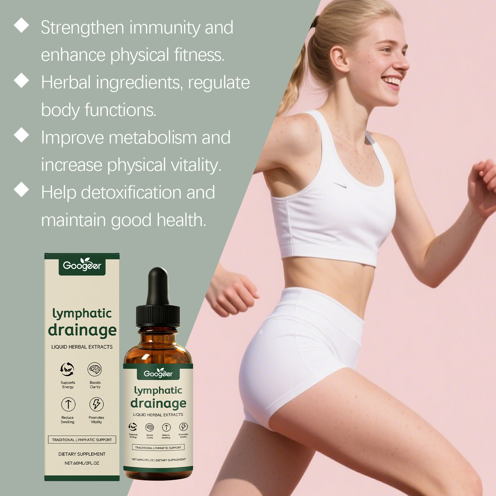 Lymphatic Drainage Drops 11-in - Natural Herbal Wellness ulasan dan harga