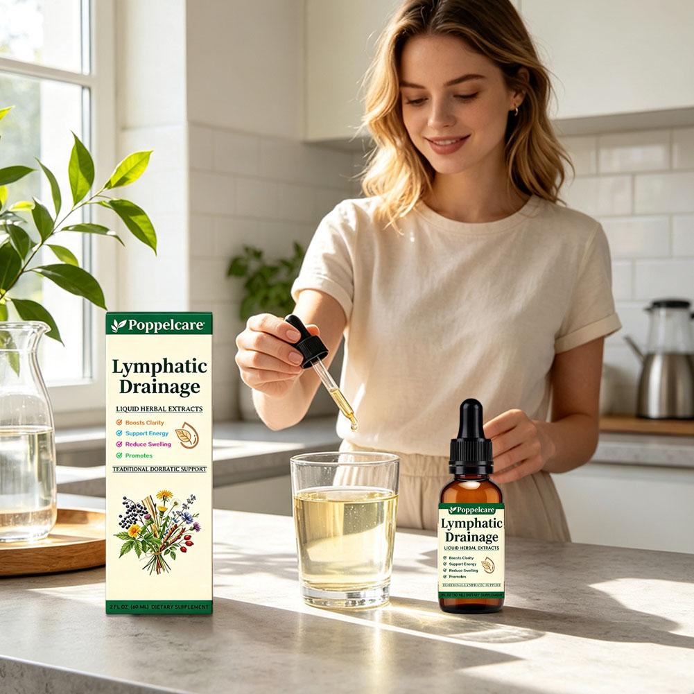 Herbal Lymphatic Drainage Drop - Natural Herbal Wellness ulasan dan harga