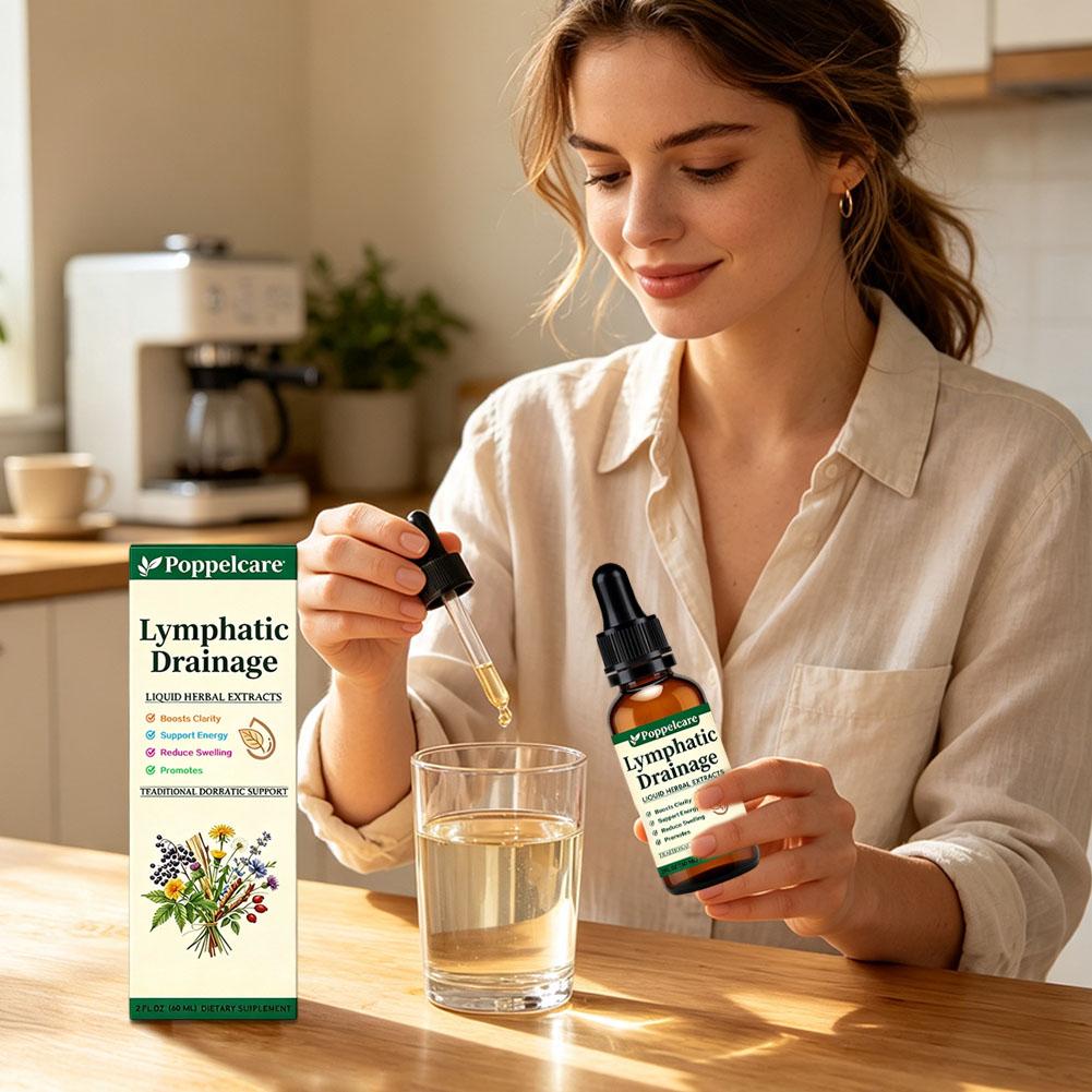 Herbal Lymphatic Drainage Drop - Natural Herbal Wellness ulasan dan harga
