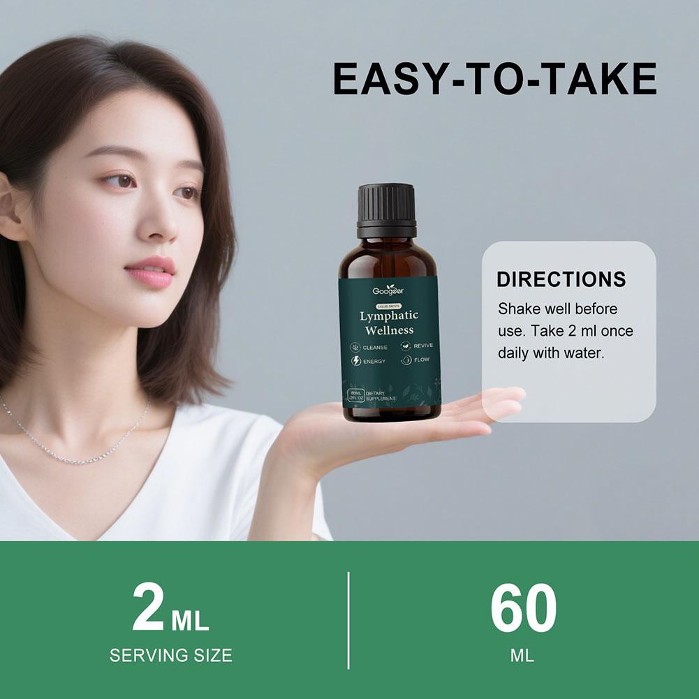 60ml Lymphatic Support Liquid  - Natural Herbal Wellness ulasan dan harga