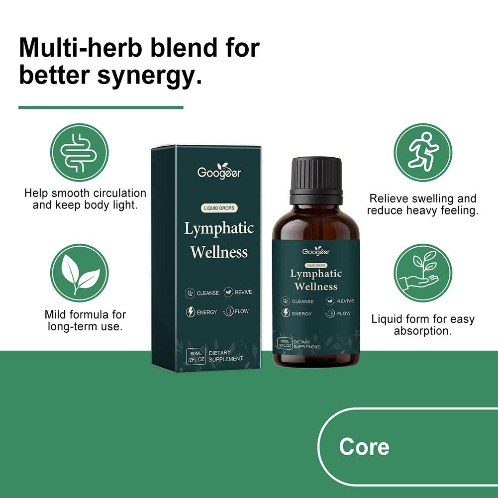 60ml Lymphatic Support Liquid  - Natural Herbal Wellness ulasan dan harga